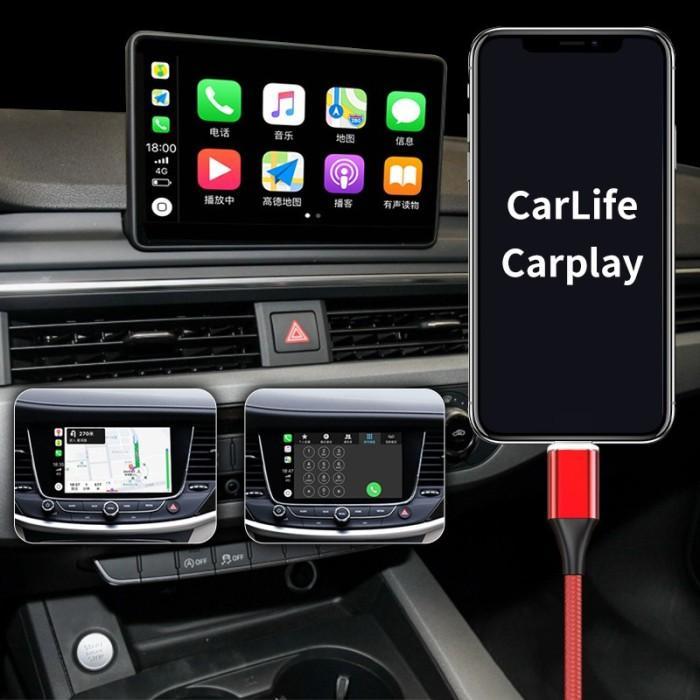 Kw Smsw Cuss Carlife Kabel Data Untuk Apple Carplay Kendaraanmo