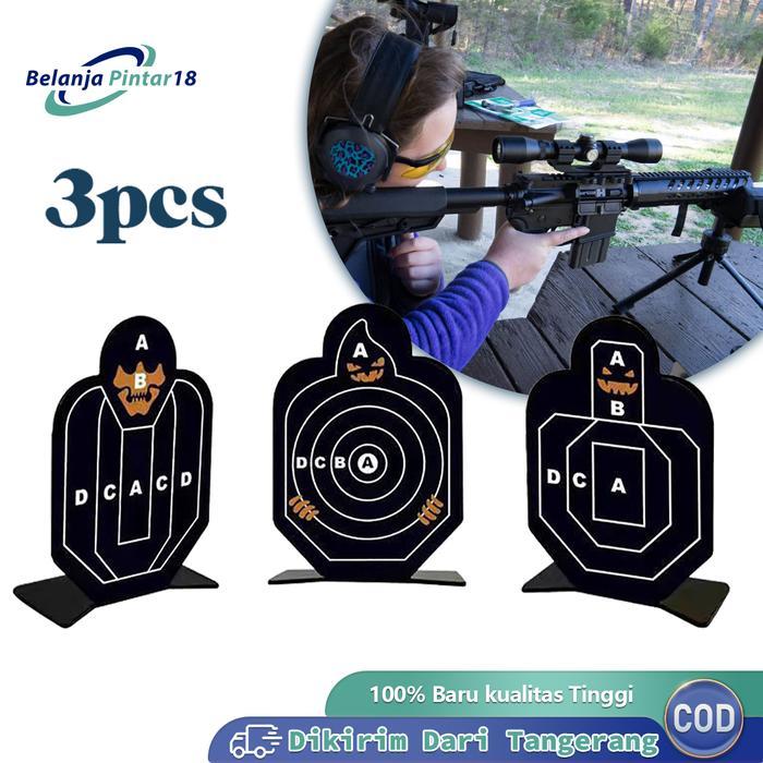 Terlaris 3Pcs Shooting Target Papan Target Mainan Anak Papan Target Mini Sasaran Latihan Tembak
