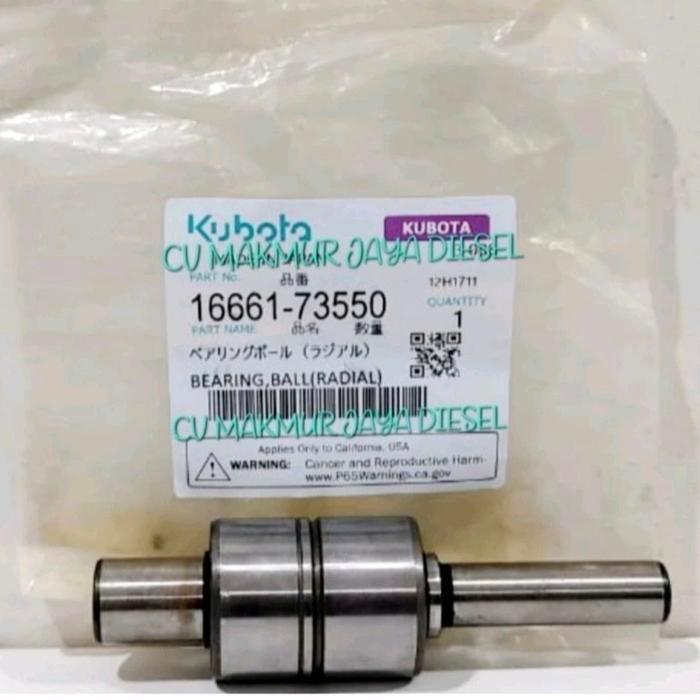 BEARING WATER PUMP/BEARING BALL RADIAL V2203 16661-73550 KUBOTA