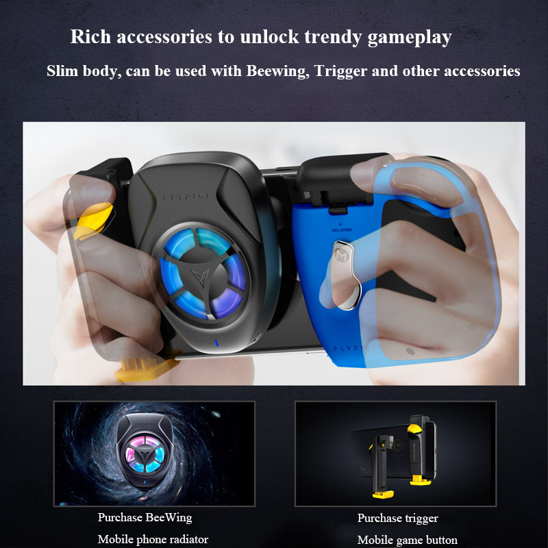 Game Accessory Wasp 2 Pro One-handed GamePad Bluetooth Connection Peripheral GamePad Somatosensory