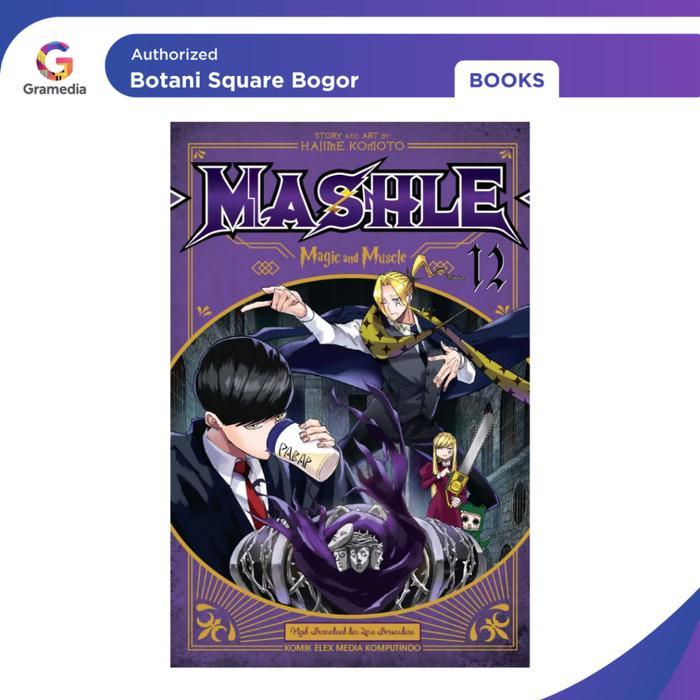 TERBARU Gramedia Bogor - Komik Mashle 12 Oleh Hajime Kmoto Seri Manga Jepang Magic And Muscles Edisi