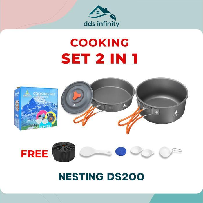 Consina - Alat Masak Camping Cooking Set Kemping Panci Kemping