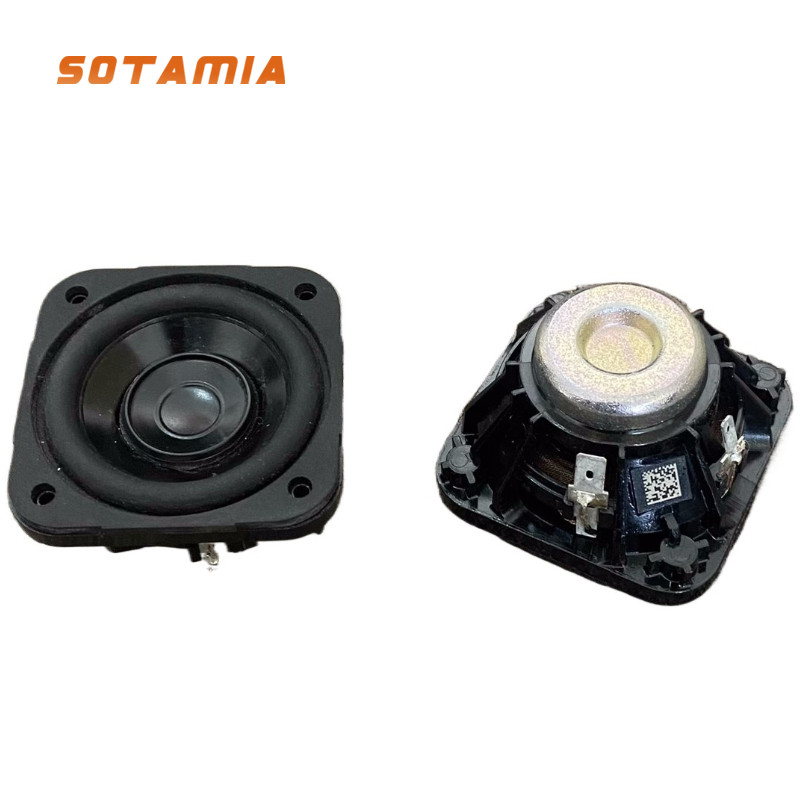 S0TAMI4 2PCS 2 inch 52MM full range speaker 4 ohm 20 watt aluminum basin fever grade large neodymium