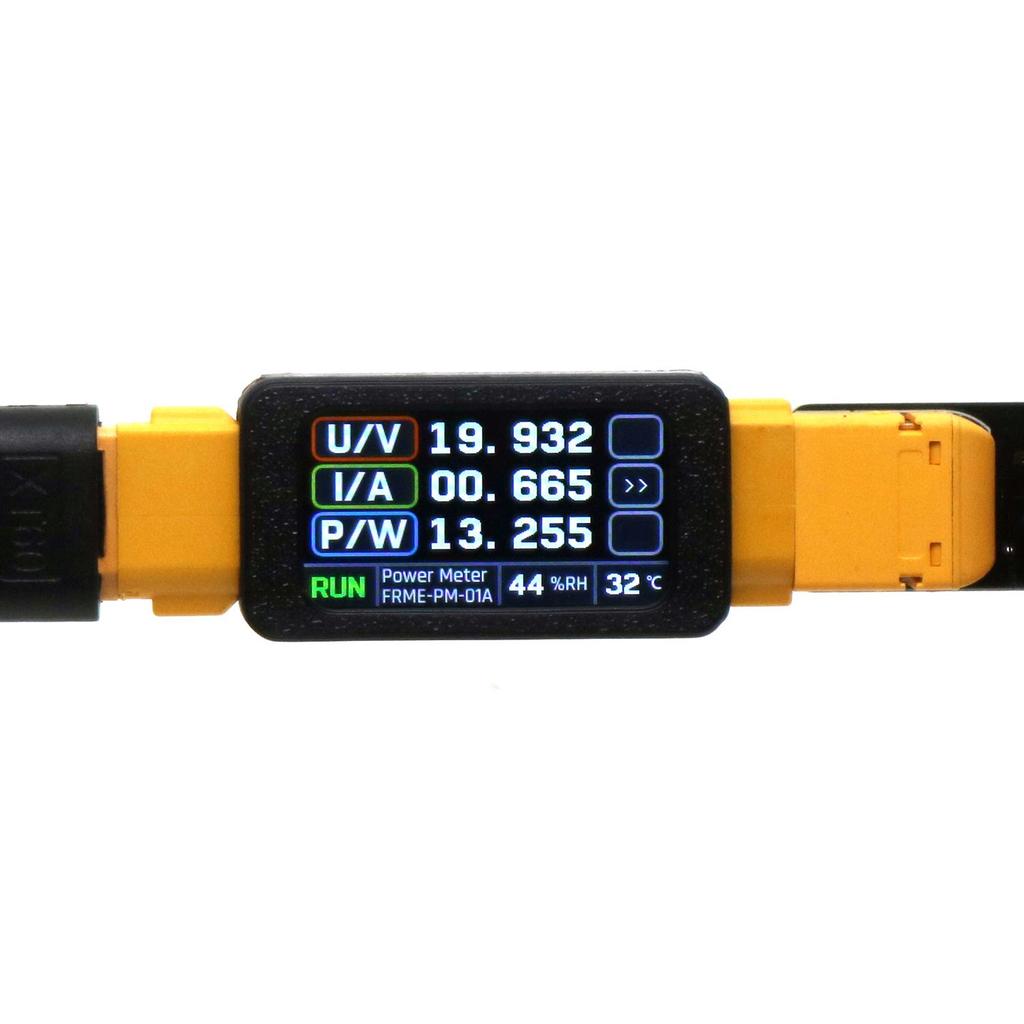 30A BIDIRECTIONAL POWER METER DIGITAL VOLTMETER AMMETER TEMPERATURE HUMIDITY 12V 24V BMS RC BATTERY