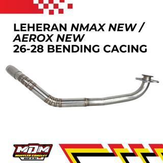 MDM RACING MUFFLER Pipa Leher Kenalpot Nmax NEW / Aerox NEW 26/28 MM Bending Cacing