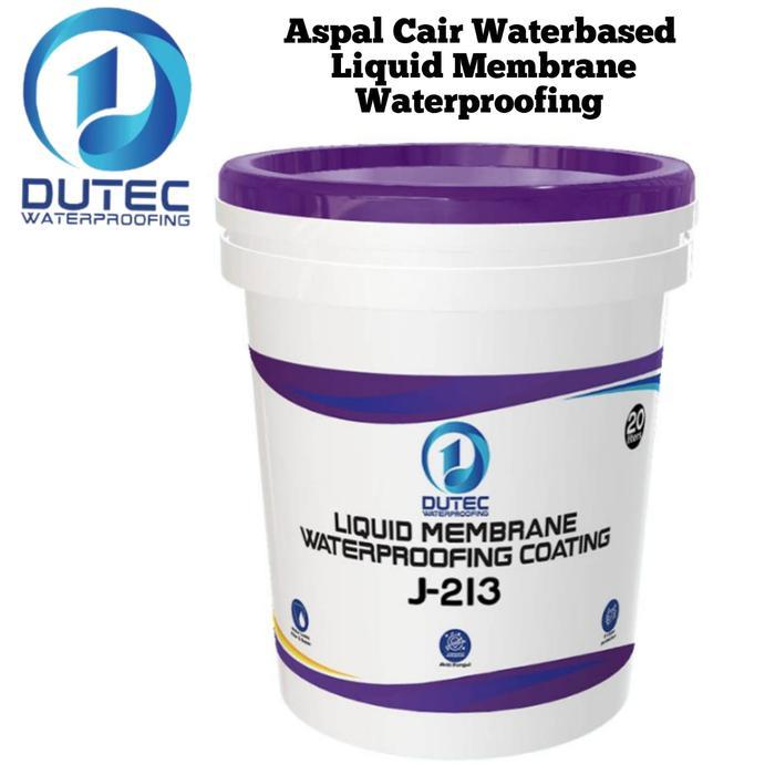 Aspal Cair Single Componen Liquid Membrane Waterproofing Coating 20Kg