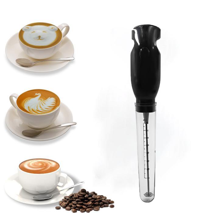 Electric Milk Frother Mixer Minuman Frappe Powder Alat Pengaduk Kopi Handheld Milk Frother Pengaduk
