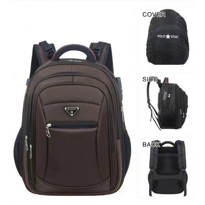 Tas Ransel POLO STAR 20", Tas Backpack, Tas Kerja, Tas Sekolah *