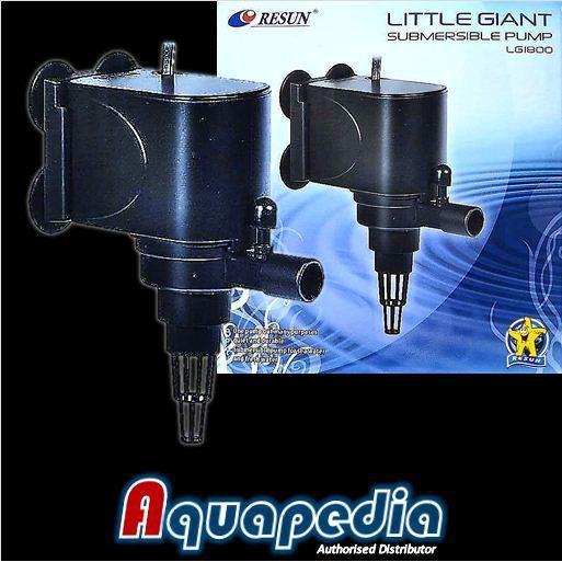Resun Lg-1800 Pompa Aquarium Aquascape Little Giant Submersible Pump Lg1800 Terbaik