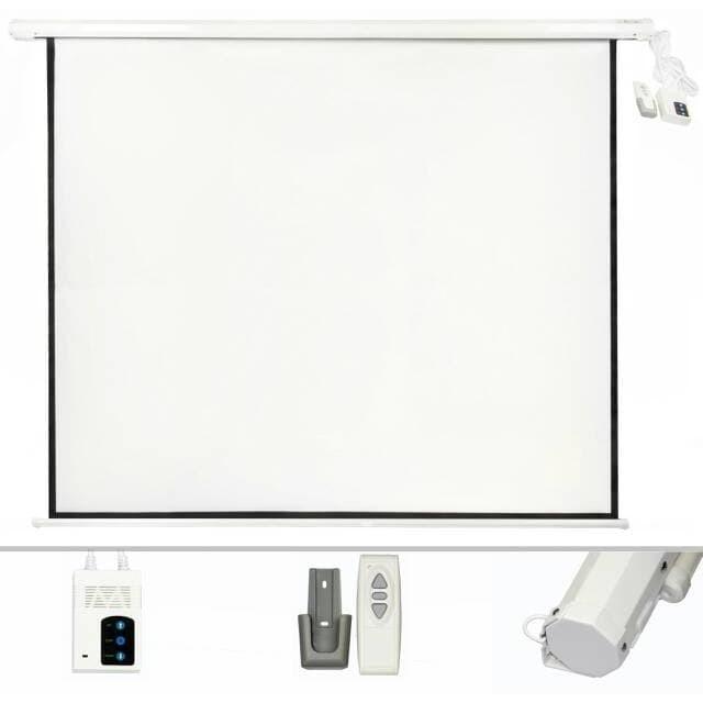 Screen Projector 120" Motorize / Layar Proyektor 120 inch Otomatis