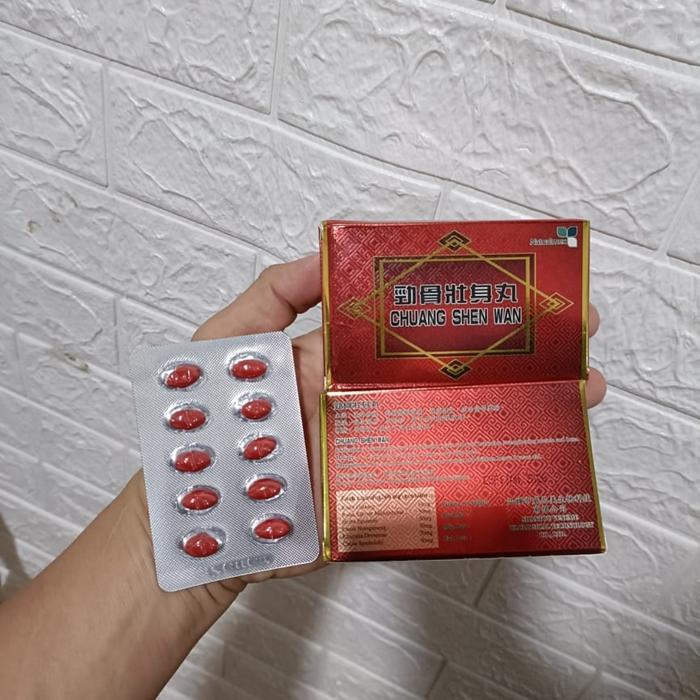 Chuang Shen Wan Setara Jin Sui Gu Jiao Wan Obat Rematik Otot Sendi Terlaris