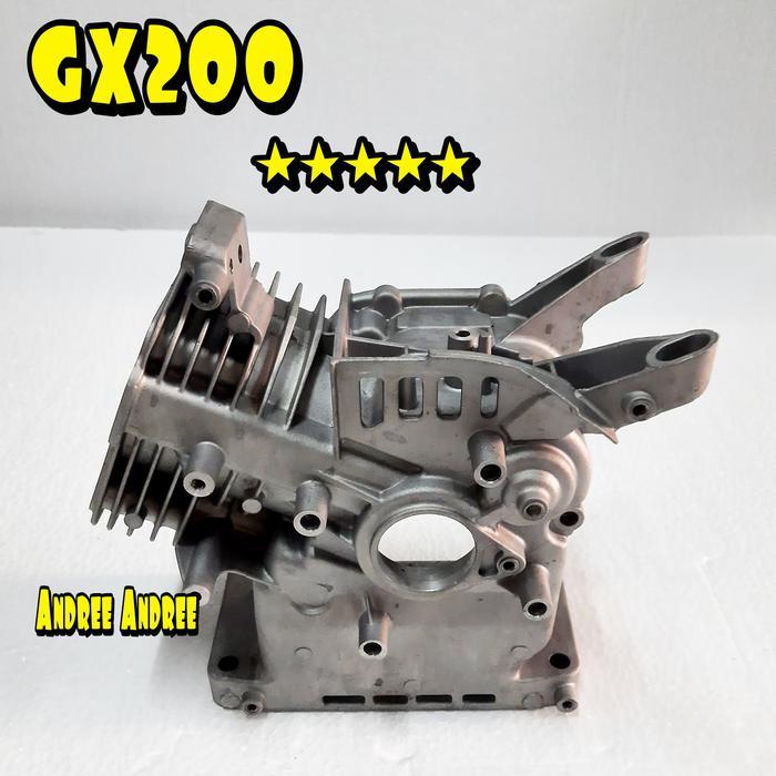 GX-200 Cylinder Cyl Block Blok Boringan Genset Honda GX200 GX 6.5 Hp