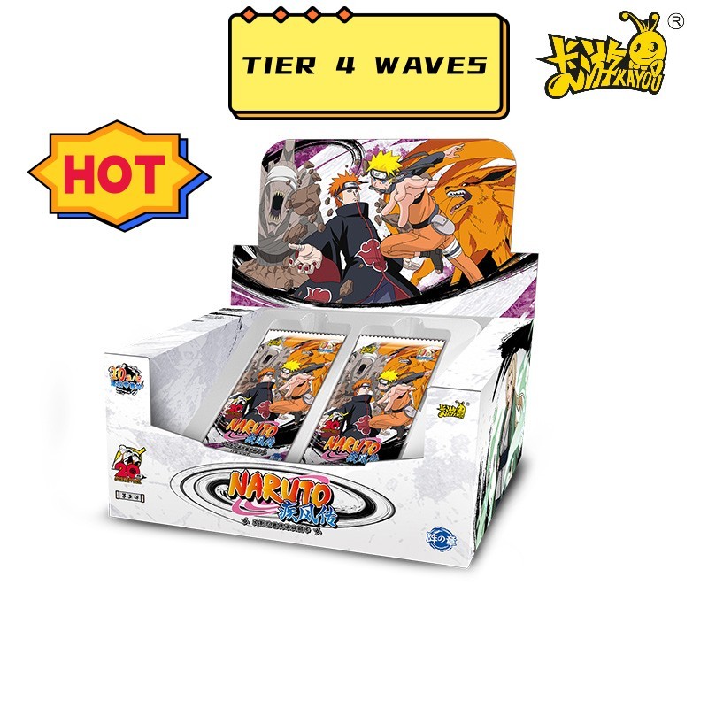 KAYOU Genuine Naruto Card New TIER 4 WAVE 5 SE BP/ TIER 4 WAVE1 Card