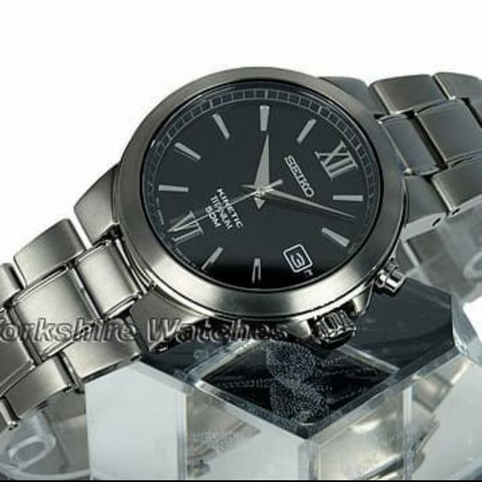Jam tangan pria Seiko Kinetic ska483 p1 Seiko Kinetic SKA483P1 Titanium