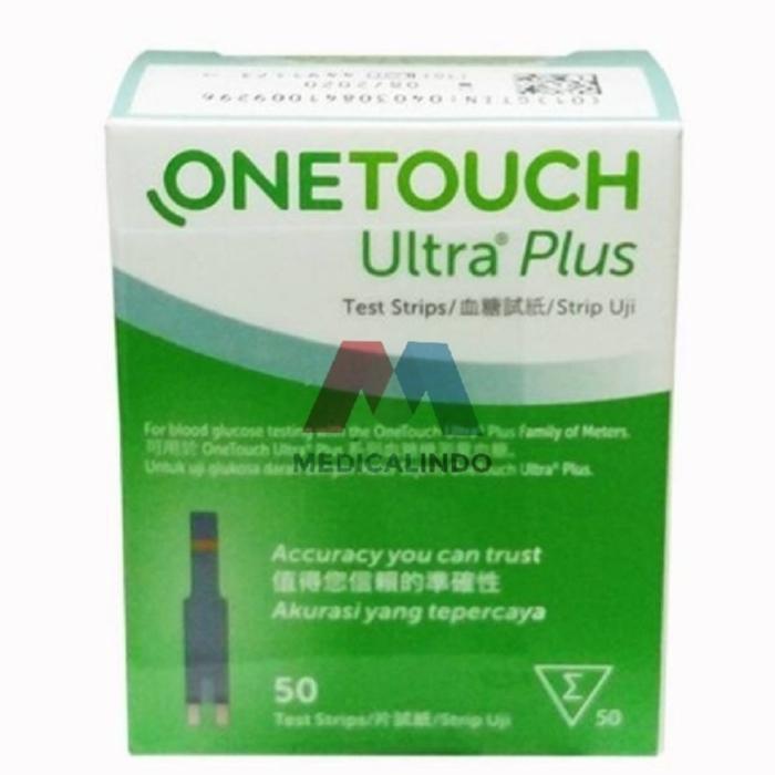 Strip Gula Darah Onetouch Ultra Plus Isi 25 Refill Glucose Test Strip #Gratisongkir