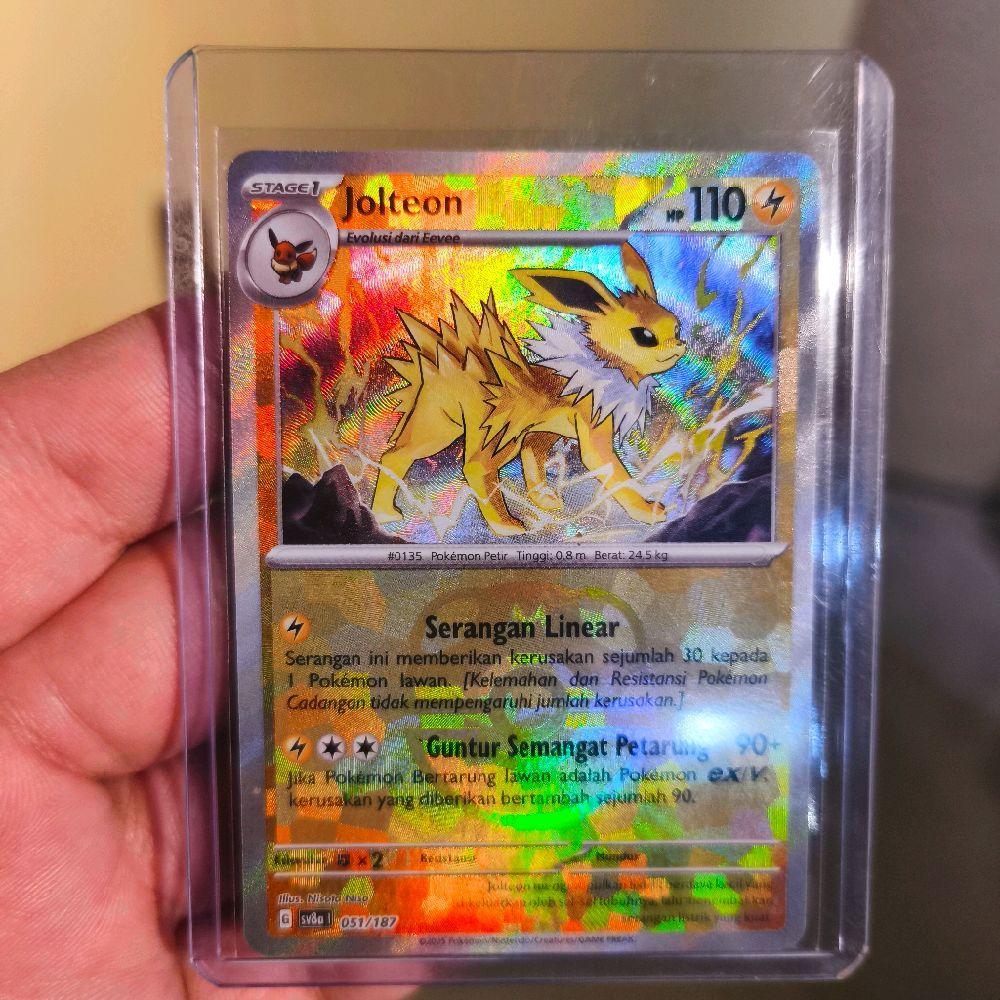 Jolteon Master Ball Kartu Pokemon TCG Indonesia Trading Card Game