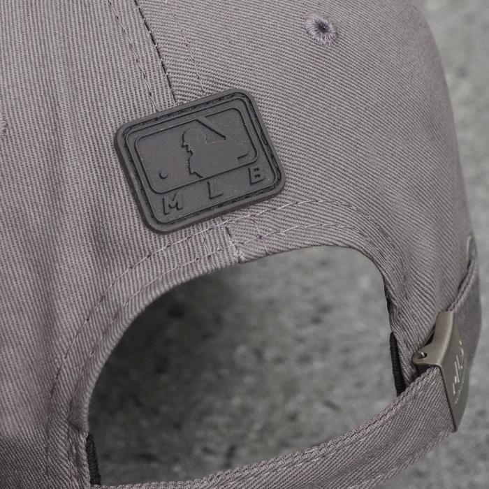 Topi La Mlb Baseball Pria Logo Metal Plat Besi Mirror Original Full Tag -Gratisongkir