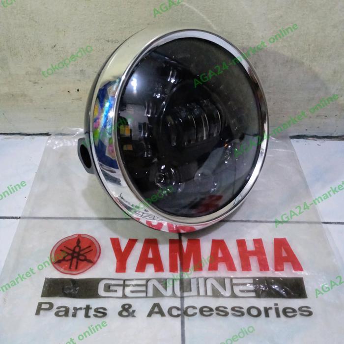 Headlamp Reflektor Lampu Daymaker Bulat Rx King New Peredam Vixion Old