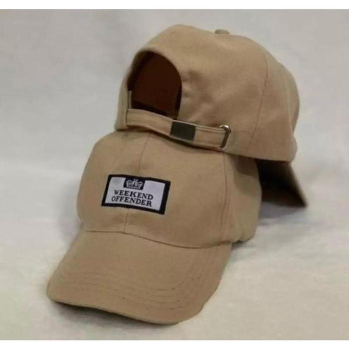 topi pria polo caps casual weekend offender