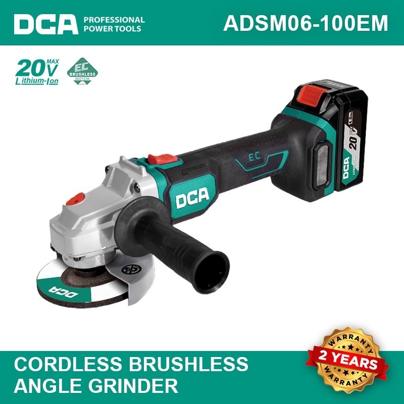 CORDLESS BRUSHLESS ANGLE GRINDER ADSM06-100EM