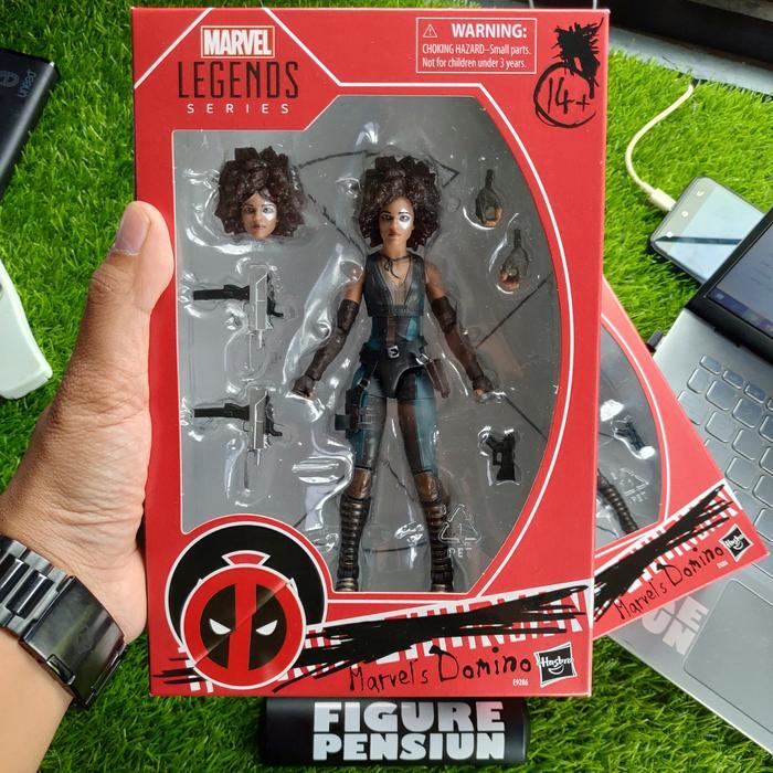 HOT SALE MARVEL LEGENDS SERIES DEADPOOL 2 DOMINO XMEN ORIGINAL HASBRO ACTION FI TERMURAH