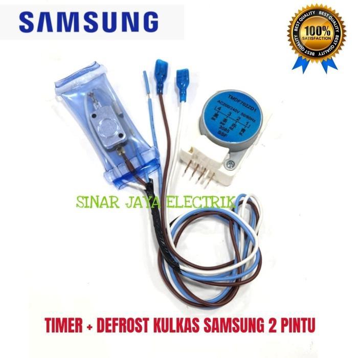 Timer Defrost Bimetal Kulkas Samsung 2 Pintu 1 Set Murah