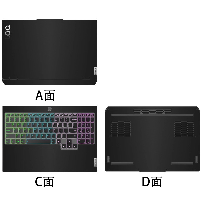 Pre-Cut Laptop Vinyl Decal Cover Sticker Protector For LENOVO LOQ 15AHP10 15IRX10 15IRX9 15ARP9