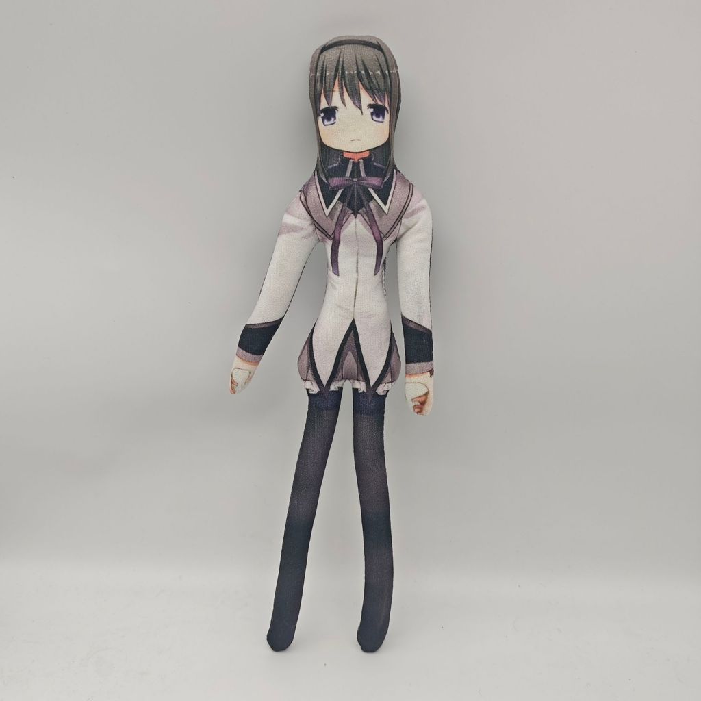 Tomoe Mami Figure Anime Keychain Mouse Dried Doll with Separated Limbs for Styling Puella Magi