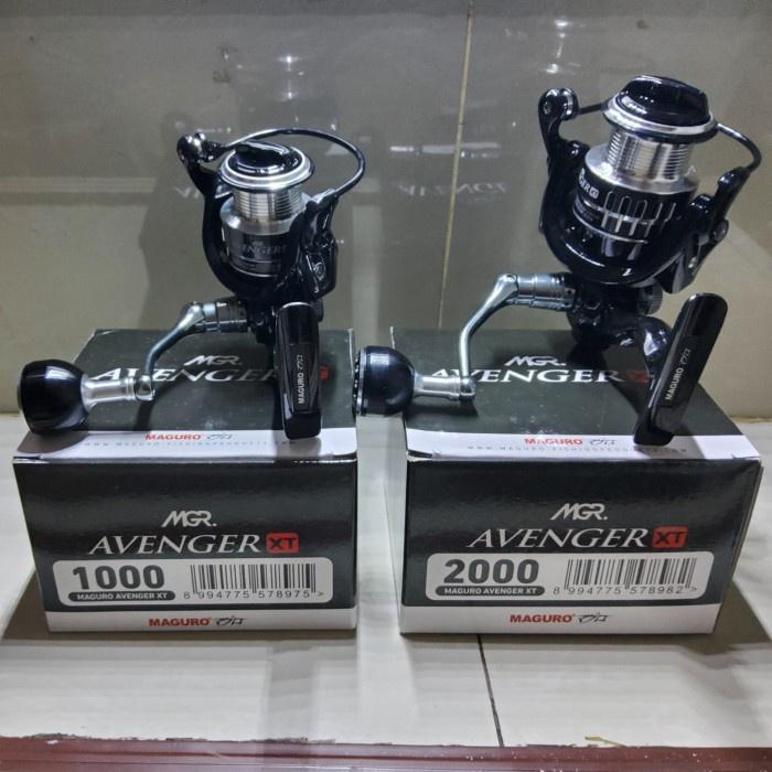 Reel Maguro Avenger Xt 1000-8000 Spinning Alat Pancing Kolam Laut