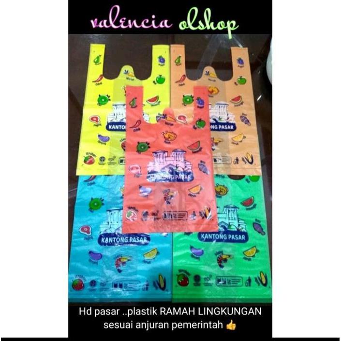 Kantong Plastik Ramah Lingkungan / Kantong Pasar Terlaris