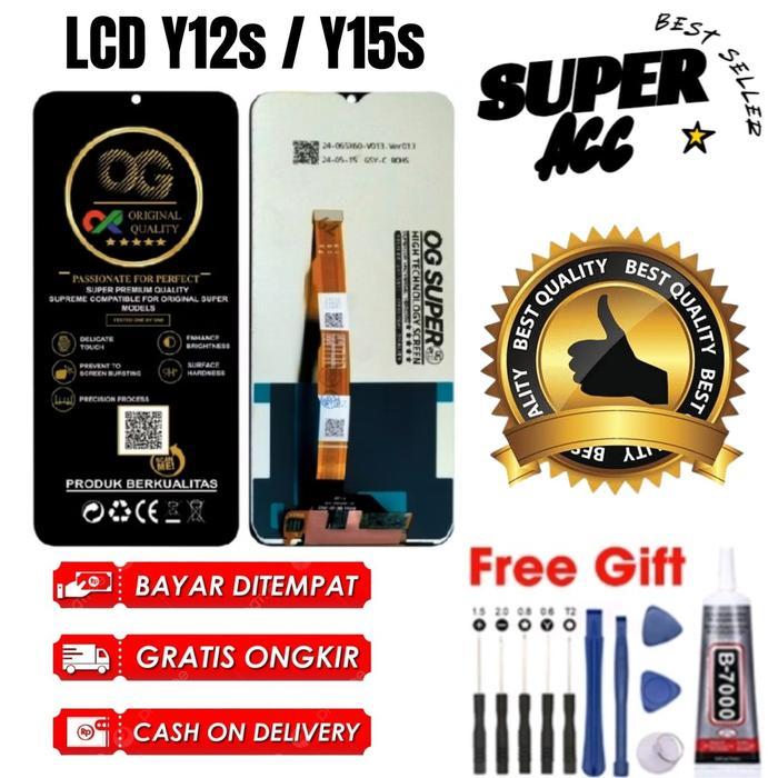 Lcd Touchscreen Y12s / Y15s Fullset Original / Lcd Y12s / Y15s Og Super *