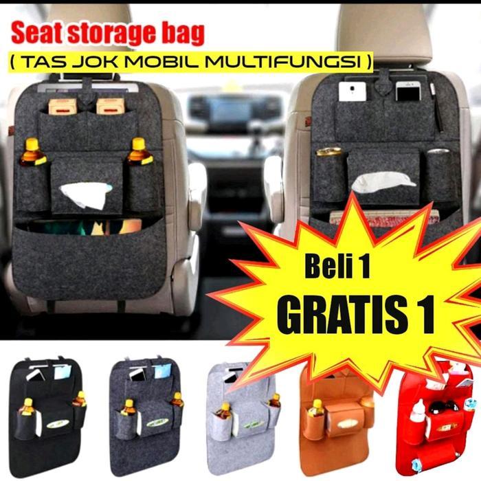 Car Seat Organizer / Tas Jok Mobil Multifungsi / Bisa untuk Semua Tipe Mobil / Avanza / Xenia / Brio