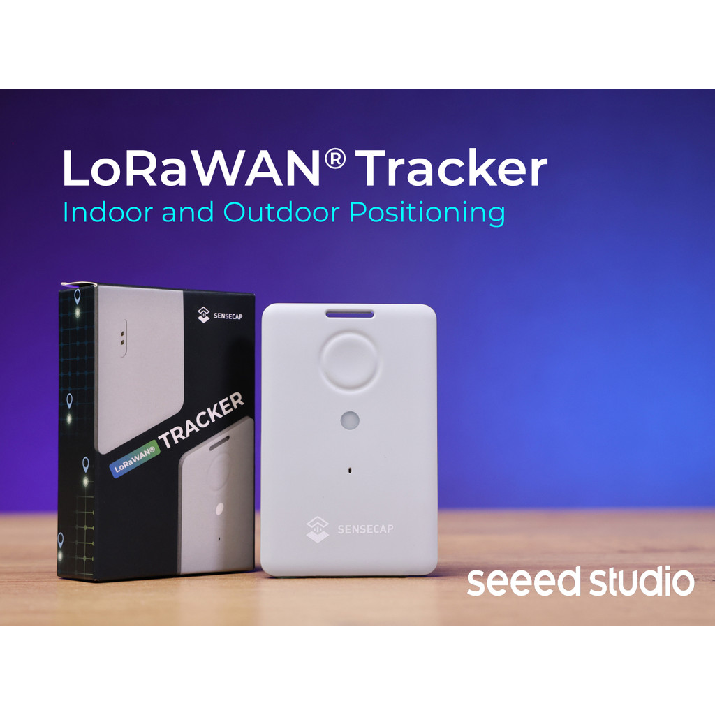 SENSECAP T1000-B LORAWAN TRACKER FOR INDOOR AND OUTDOOR POSITIONING, CARD SIZED LORAWAN TRACKER