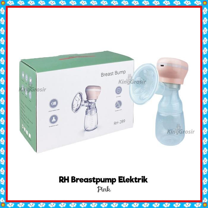NEW PRODUK QIUTEE RH-289 ELECTRIC PORTABLE BREAST PUMP POMPA ASI SINGLE ELECTRIC THANKYOU & HAPPY