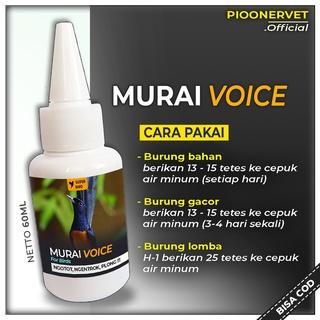 Murai Voice 60Ml Vitamin Penggacor Burung Murai Batu Murai Voice Vitamin Burung Kicau Murai Batu