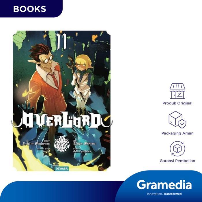 TERBARU Gramedia Buku Komik Overlord Vol. 11 (Kugane Maruyama)