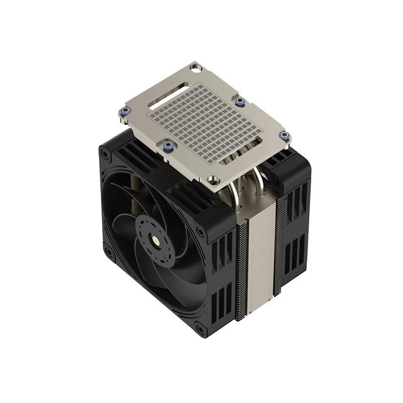 Sever CPU Cooler for LGA 3647 Narrow Type 4U Radiator 5 Heat Pipes 300W Heat Sink Double Side Blow