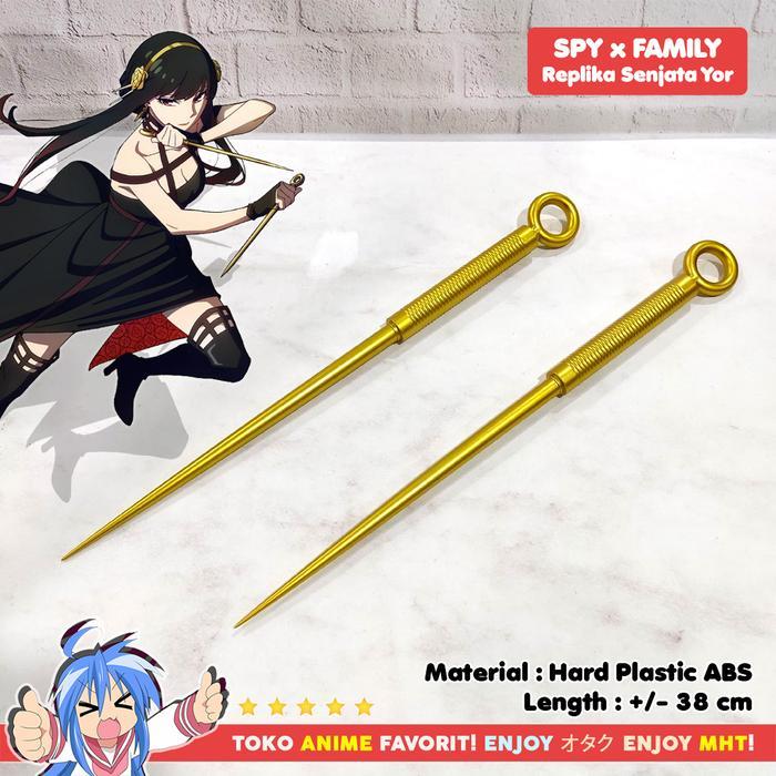 Replika Senjata Spy X Family Yor Forger Thorn Princess Cosplay