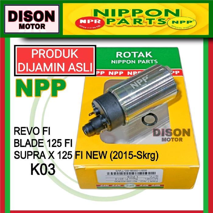 Rotak npp Revo fi Supra x 125 fi new Blade 125 fi K03 original dinamo fuel pump npp