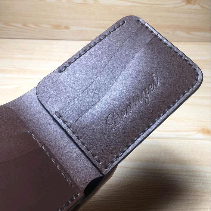 BERKUALITAS Dompet Kulit Sapi Dompet Mini Pria Dompet Kartu
