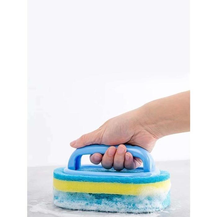 SIKAT SPONGE SPONS PEMBERSIH DINDING KACA AQUARIUM KOLAM IKAN