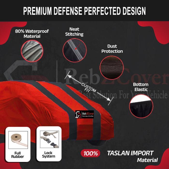 Premium Cover Sarung Mobil Mantel Mobil Toyota Voxy Outdoor Terbaik High Quality Aksesoris Car Karet