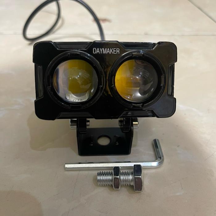 Aneka Lampu Tembak Sorot Sql 2 Mata High Low Putih Kuning Daymaker