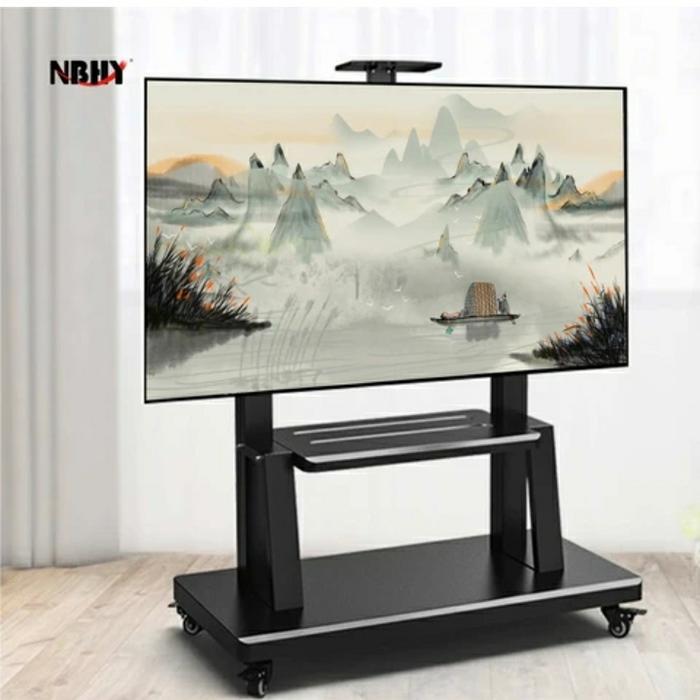 Bracket Tv Stand Breaket Stand Tv Roda Berdiri 40 - 80 Inch - Ftid