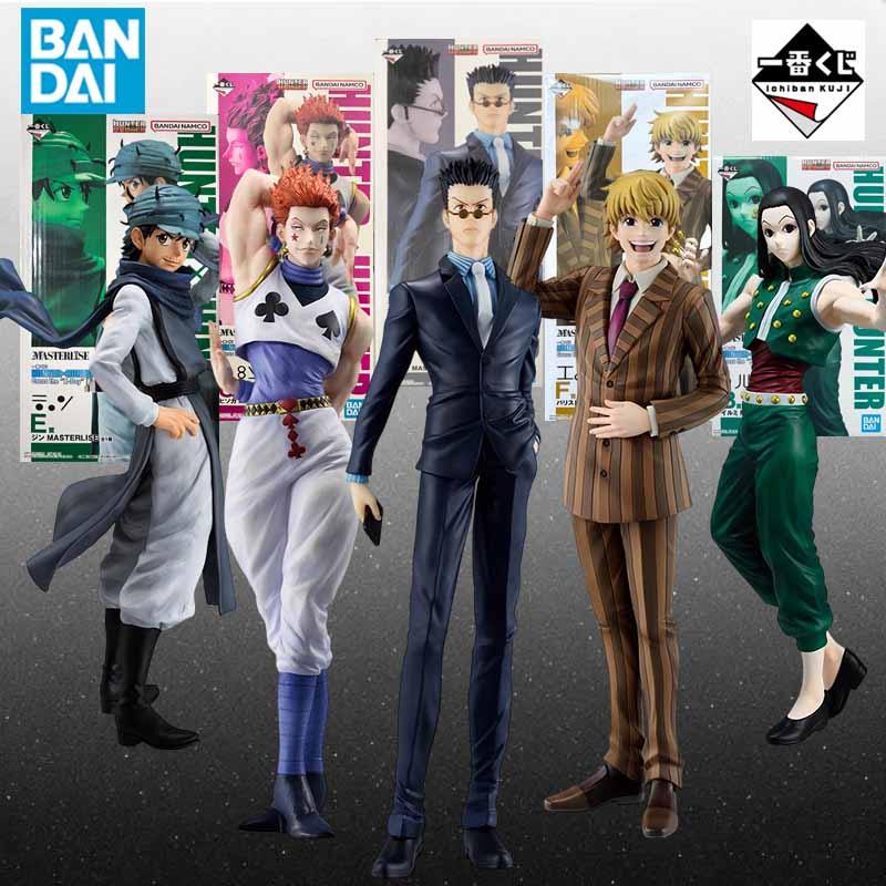 HXH Ichiban Kuji MASTERLISE Figure Set Hisoka Illumi Leorio Ging Pariston Cross The X-Day