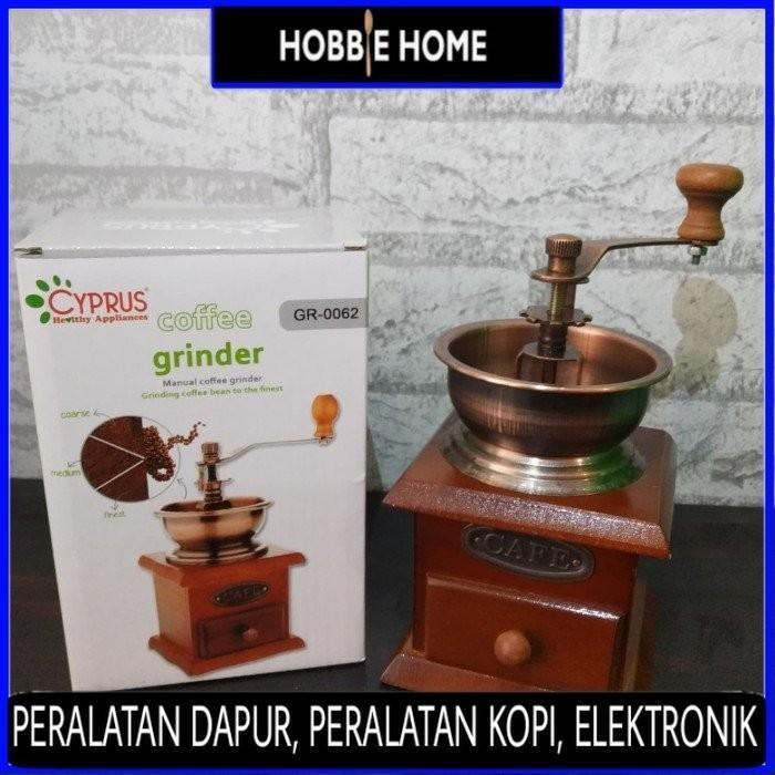 Grinder Kopi Manual Kayu