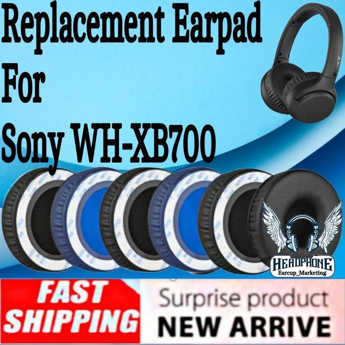Earcup Earpad Sony Wh-Xb700 Whxb700 Wh Xb700 Xb 700 Bantalan Headphone Redy Stok