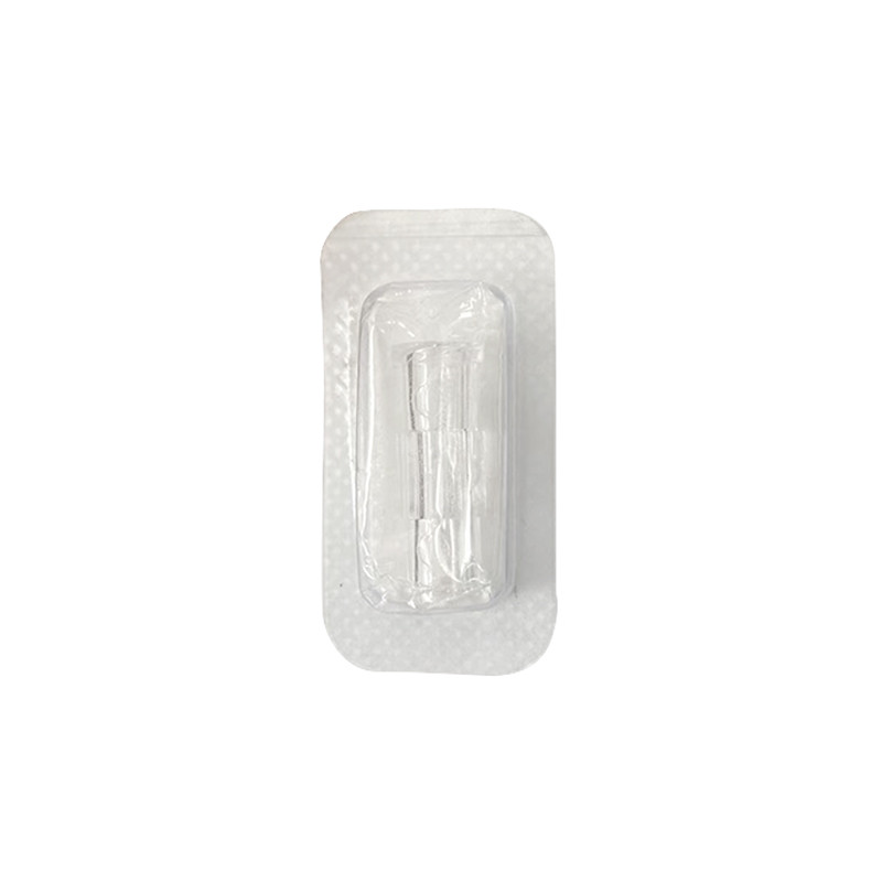 Luer Syringe Connector Pp Material Transparent Medical Double-Way Connector Easy Durable Sterile