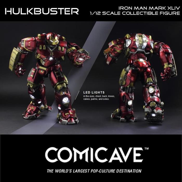 HOT SALE COMICAVE STUDIOS OMNI CLASS 1/12 MARVEL AVENGERS IRON MAN MARK XLIV 44 TERMURAH