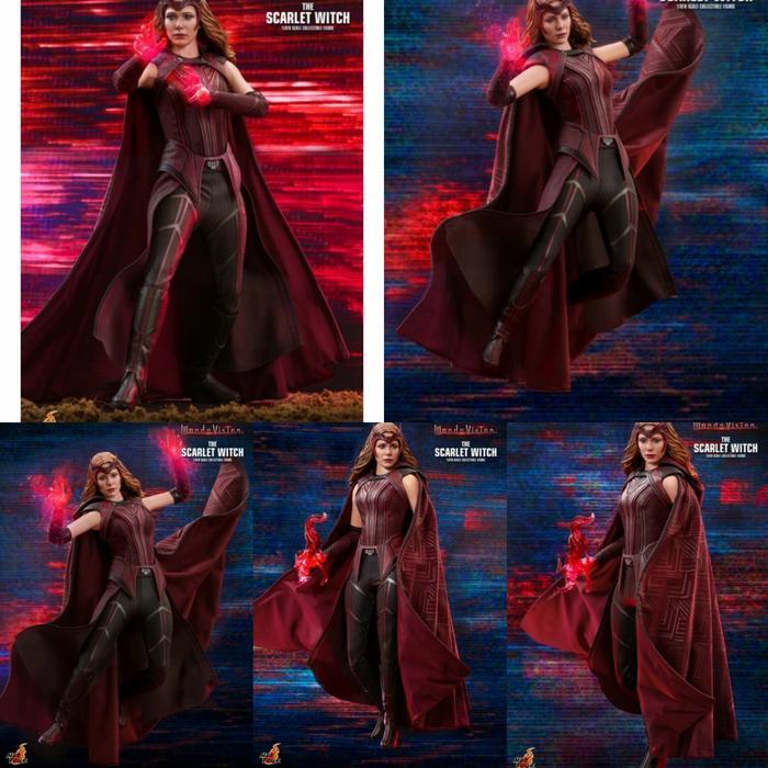 HOT SALE HOT TOYS TMS036 1/6 SCALE FIGURE THE SCARLET WITCH HT WANDAVISION TERMURAH
